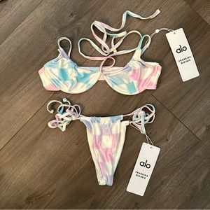 Frankie’s Bikinis x Alo Bikini Set